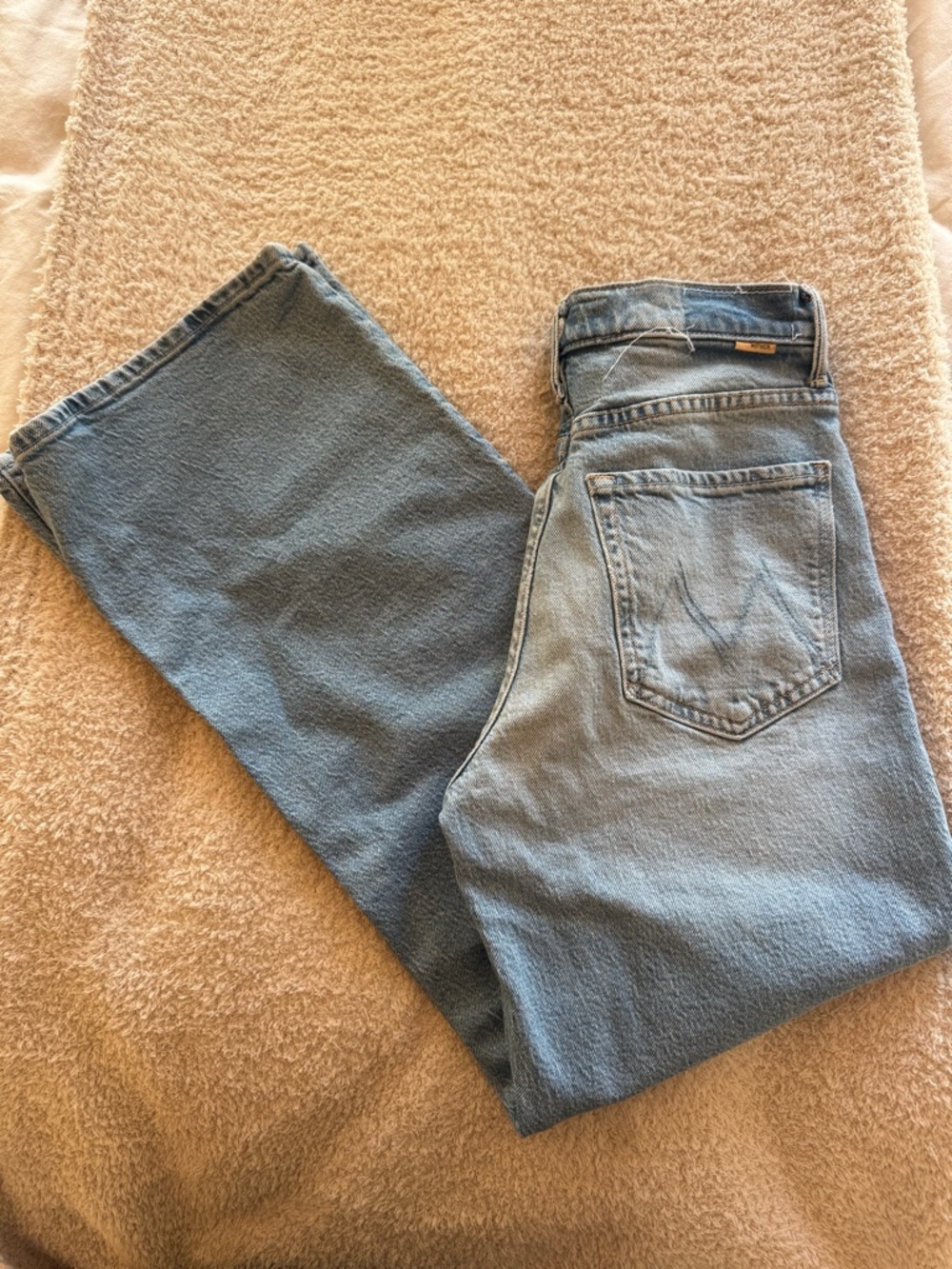 Mother Superior Lil Sneak Lasso Jeans